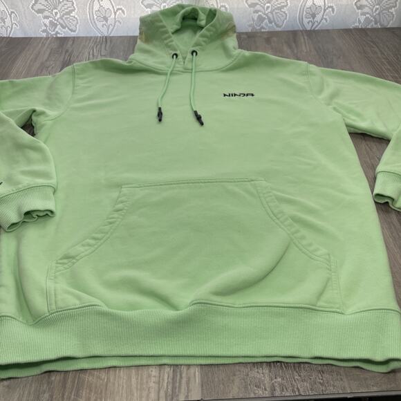 Team Ninja Hoodie Mint Green Headphones Gamer Hoodie Soldout Mens Medium - Picture 8 of 16